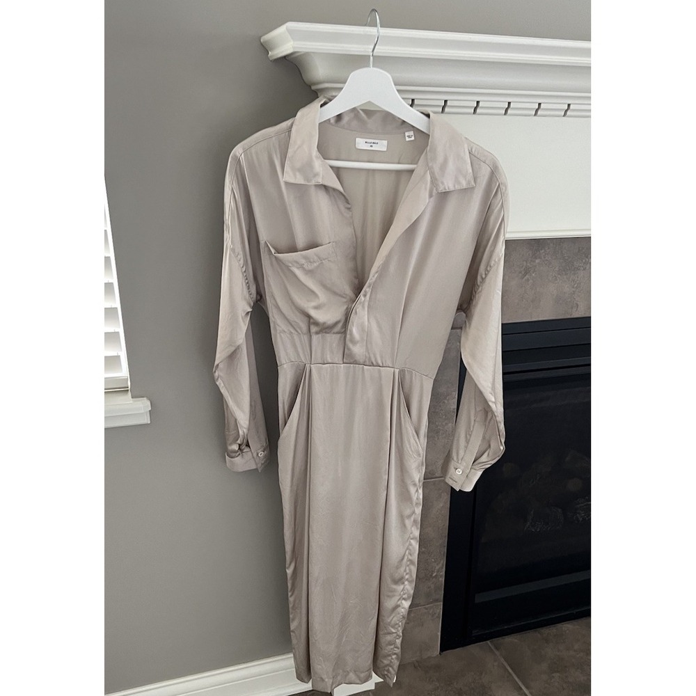 Billy Reid 100% Silk Dress Size XS Made In Italy